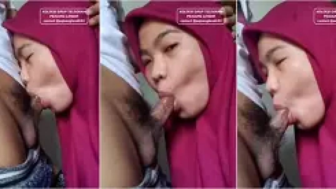 ⁣Jilbab Merah Nyepong Kontol Kakak Sendiri – Bokep Indo